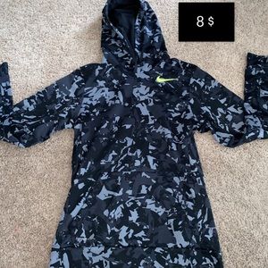 Nike Hoodie Sweatshirt Small camouflage